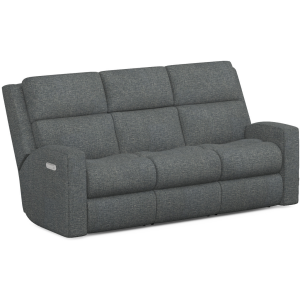 Score Power Reclining Sofa with Power Headrests & Lumbar