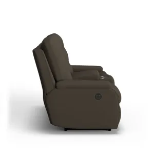 Power Reclining Loveseat with Console