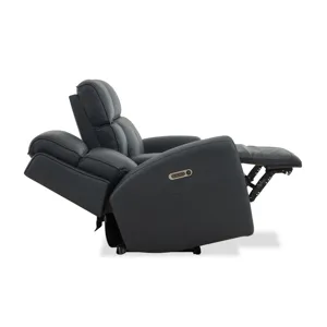 Power Reclining Loveseat with Console, Power Headrest & Lumbar