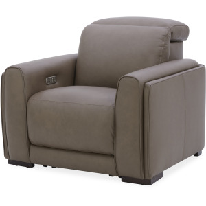 Sola Power Recliner with Power Headrest, Lumbar, Heat & Massage