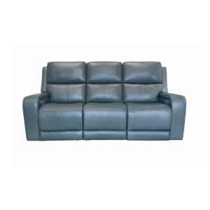 Power Reclining Sofa with Power Headrests, Lumbar, Heat & Massage