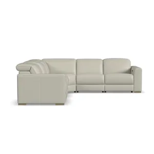 Power Reclining Sectional with Power Headrests