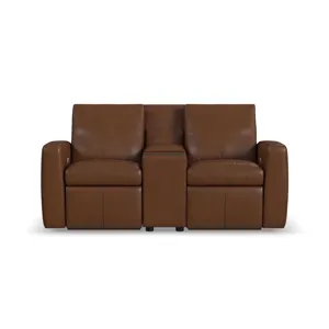 Power Reclining Loveseat with Console