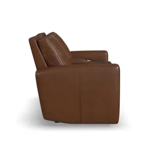 Power Reclining Loveseat with Console