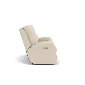 Power Reclining Sofa with Power Headrests & Lumbar