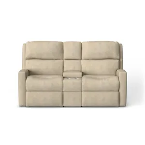Power Reclining Loveseat with Console