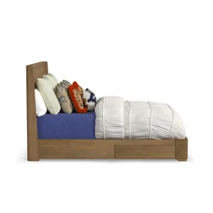 King Panel Storage Bed