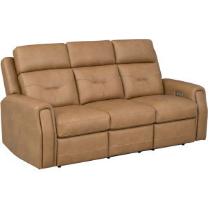 Felix Power Reclining Sofa with Power Headrest, Lumbar, Heat & Massage