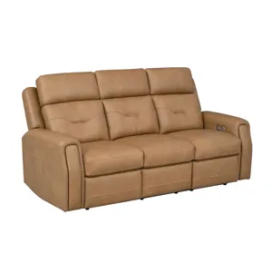 Power Reclining Sofa with Power Headrest, Lumbar, Heat & Massage