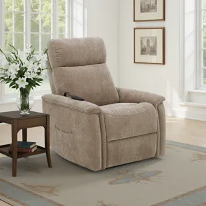 Petite Power Lift Recliner with Power Headrest, Lumbar, Heat & Massage