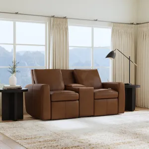 Power Reclining Loveseat with Console