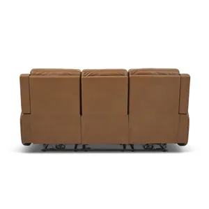 Power Reclining Sofa with Power Headrests & Lumbar