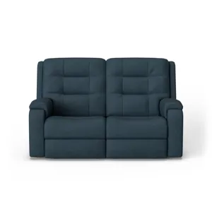 Power Reclining Loveseat with Power Headrests & Lumbar