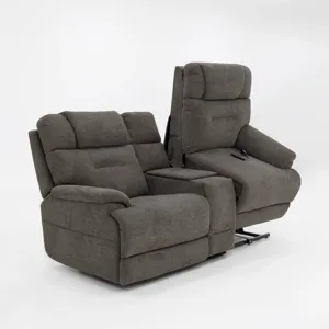 Zecliner Modular LAF Power Lift Recliner with Power Headrest, Lumbar, Heat & Massage