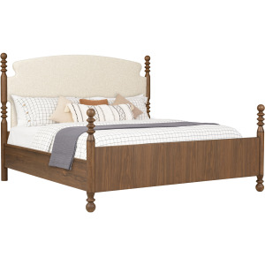 Azalea King Upholstered Bed