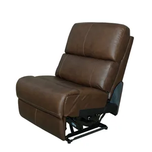 Armless Power Recliner with Power Headrest & Lumbar