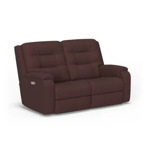 Power Reclining Loveseat with Power Headrests