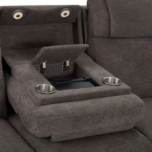 Power Sleep Sofa with Power Headrests & Lumbar