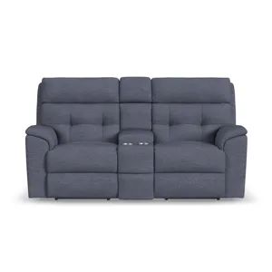 Power Reclining Loveseat with Console