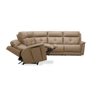 Power Reclining Sectional with Power Headrest, Lumbar and Heat, Massage