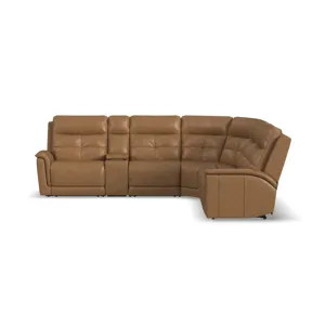 Power Reclining Sectional with Power Headrest, Lumbar and Heat, Massage