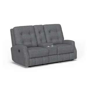 Power Reclining Loveseat with Console