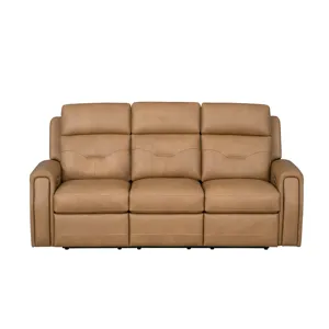 Power Reclining Sofa with Power Headrest, Lumbar, Heat & Massage