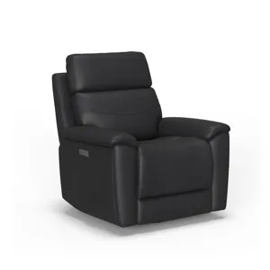 Power Swivel Gliding Recliner with Power Headrest & Lumbar