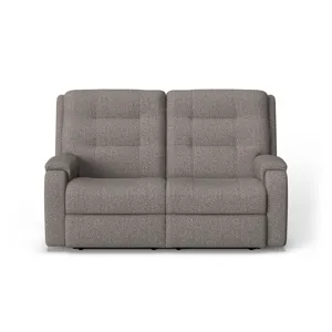 Power Reclining Loveseat with Power Headrests & Lumbar