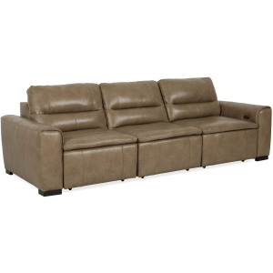 Graham 3 PC Power Sliding Sectional Sofa