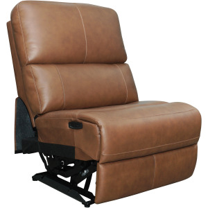 Henry Armless Power Recliner with Power Headrest & Lumbar