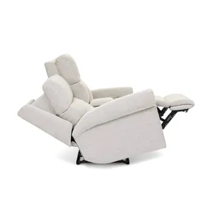 Power Reclining Loveseat with Console, Power Headrest, & Lumbar