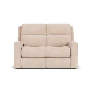Power Reclining Loveseat with Power Headrests & Lumbar