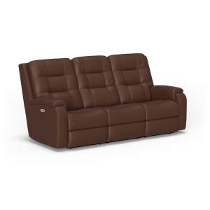Arlo Power Reclining Sofa with Power Headrests