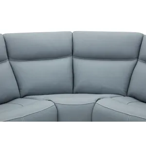 Power Reclining Sectional with Power Headrest & Lumbar