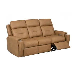 Power Reclining Sofa with Power Headrest, Lumbar, Heat & Massage