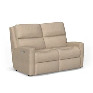 Power Reclining Loveseat with Power Headrests