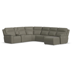 Sawyer Power Reclining Sectional with Power Headrests & Lumbar