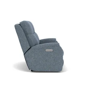 Power Reclining Loveseat with Power Headrests & Lumbar