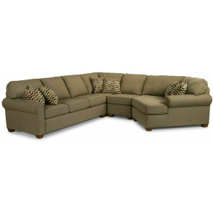 FLE S5535 3PC SECTIONAL