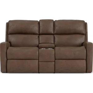 Reclining Loveseat with Console