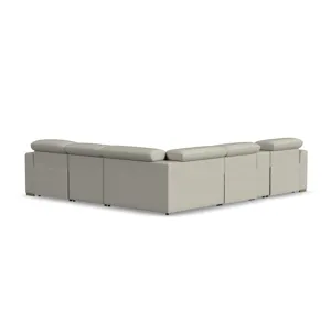Power Reclining Sectional with Power Headrests