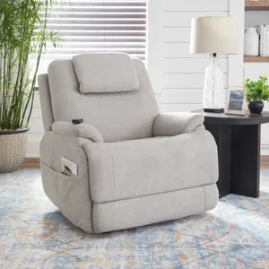 Power Sleep Recliner with Power Headrest & Lumbar