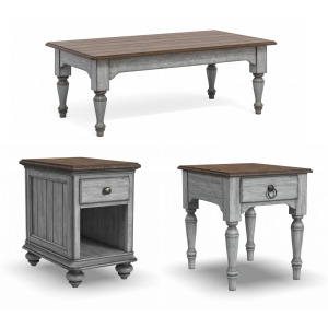 Plymouth 3 PC Occasional Table Set