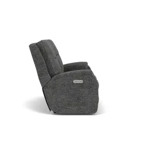Power Reclining Loveseat with Console & Power Headrests & Lumbar