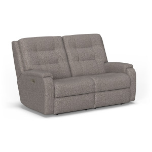 Arlo Power Reclining Loveseat with Power Headrests & Lumbar