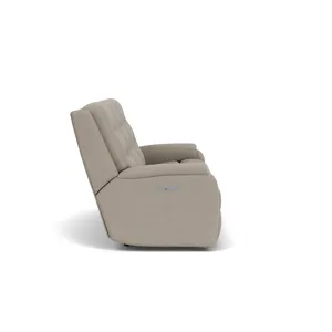 Power Reclining Sofa with Power Headrests & Lumbar