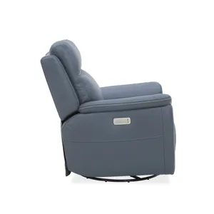 Swivel Glider with Power Headrest, Lumbar, Heat & Massage