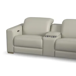 Power Reclining Sectional with Power Headrests