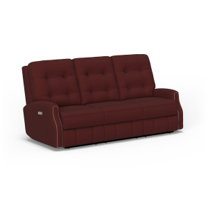 Devon Power Reclining Sofa with Power Headrests